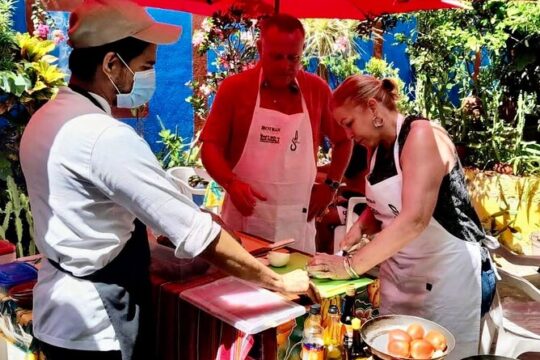 Hands On Mexican Cooking Class with Food Tasting & Market Visit